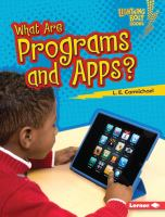 What_are_programs_and_apps_